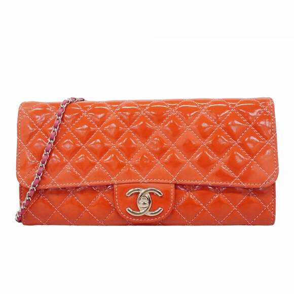 CHANEL Red Leather Wallet main image 7